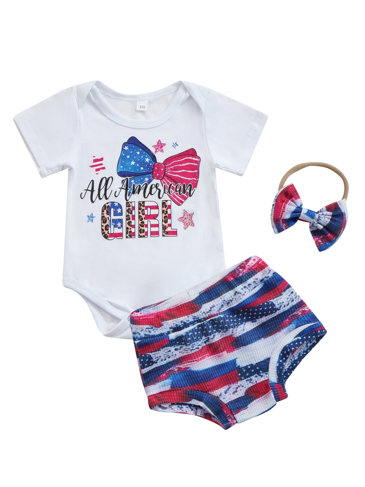 wybzd Infant Baby Girl 4th of July 