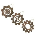 thumbnail image 4 of Dayesque 3pcs Vintage Wooden Gear Wall Hanging Decor Rustic Farmhouse Wall Art Steampunk Gear Wheel Decoration For Home Bar Warehouse, 4 of 8