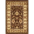 thumbnail image 1 of Unique Loom Voyage Collection Traditional Oriental Classic Intricate Design Area Rug, 2' 2 x 3' 0 Rectangular, Brown/Ivory, 1 of 10