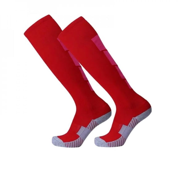 MesaSe Fashion Men Boys Cotton Leg Compression Long Socks Stretch Relief Soft Socks Plain Over Knee High Sock
