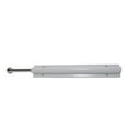 thumbnail image 1 of Easy Track RA1204 12 Inch Easily Accessible Sliding Wardrobe Closet Rod, White, 1 of 2