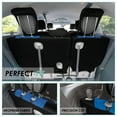 thumbnail image 4 of For 2018–2023 Honda Odyssey FH Group Neoprene Custom Fit Waterproof Car Seat Covers - 3rd Row Blue, 4 of 5