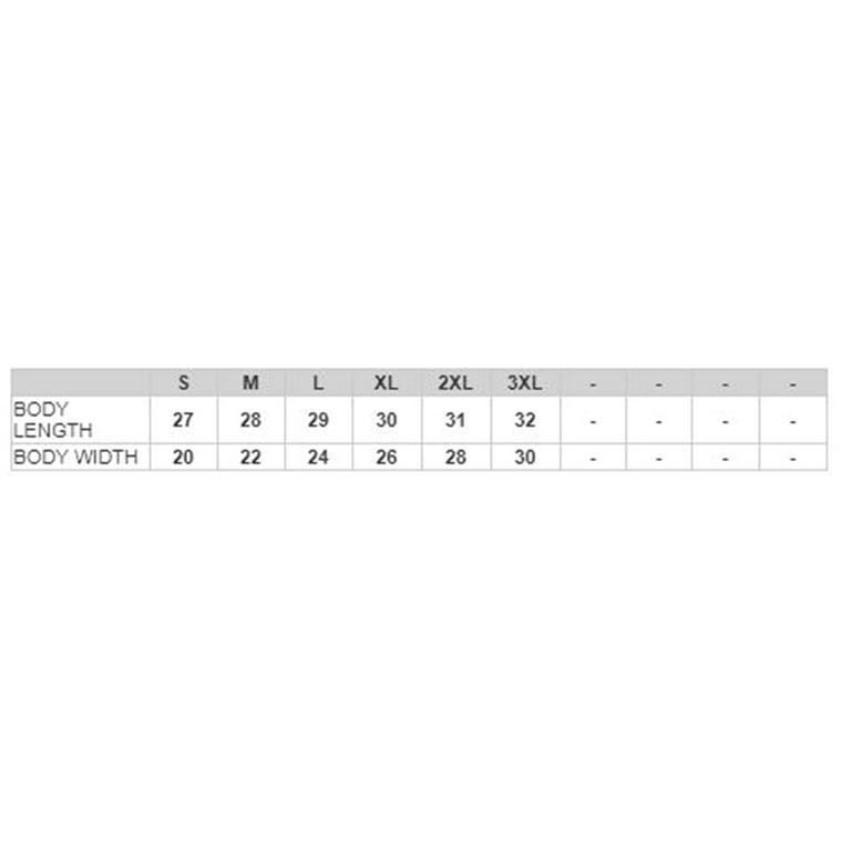 Fruit of the loom hoodie best sale size chart