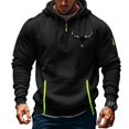 thumbnail image 2 of Trending Otaozi Mens Hoodies Pullover Casaul Long Sleeve Mens Fashion Hoodie Graphic Lightweight Zipper Sweatshirts For Men Mens Tops Trendy 2025 Mens Gifts For Birthday, 2 of 4