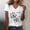 White, variant on Graphic Tees for Women Festive Blouses Women's Black Elegant Sequins Top for Everyday Wear Modern Casual Glitter Shirt Party Ready Gray S