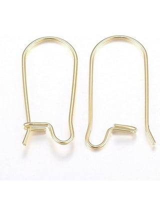140 Pcs Round Hypoallergenic Earring Hooks Lever Back Dangle Ear Wire …