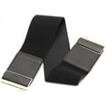 thumbnail image 3 of czcpp-Beltox Womens 3" Wide Belt Elastic Stretch Cinch Waistband Lady Cummerband, 3 of 4