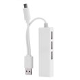 thumbnail image 3 of USB 3.1 tipo C a red Gigabit Ethernet con cable adaptador de concentrador USB 2.0, 3 of 7