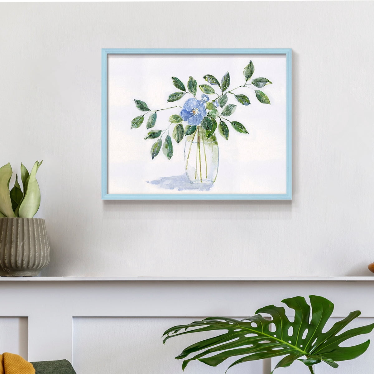 Rustic Simplicity II by Sally Swatland - Restickable Framed Giclée Print