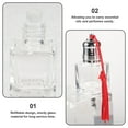 thumbnail image 2 of MLINS 5 Pcs Spray Empty Bottle of Perfume Compact Perfume Bottles Travel 5.5x2.3cm, 2 of 8