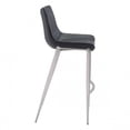 thumbnail image 2 of Banco de Bar Kessa Muebles Magnus Negro Acero, 2 of 5