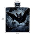 thumbnail image 2 of Bats Canvas Picnic Mat Waterproof and Portable for Outdoor Activities - Large Size and Easy to Clean - Durable and Stylish Design with Carrying Handle, 2 of 6