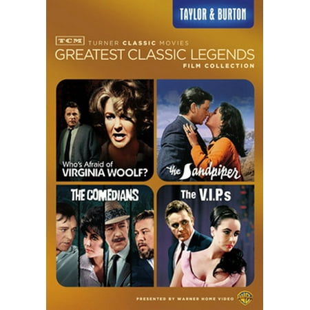 - TCM Greatest Classic Films Legends: Taylor & Burton (DVD)