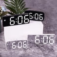 thumbnail image 4 of Reloj despertador, espejo, pantalla LED, termómetro, decoración, 4 of 4