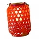 thumbnail image 1 of Linterna solar para exteriores, linterna solar colgante, luces solares, linterna solar tejida Rojo, 1 of 6