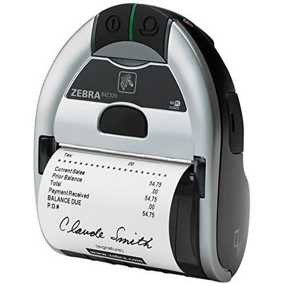 Restored Zebra Technologies iMZ320 Mobile Direct Thermal Printer  3 Print Width, 802.11a/b/g/n Wireless, USB, iOS Compatible - M3I-0UN00010-00 (Refurbished)