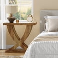 thumbnail image 2 of Tribesigns Nightstand End Table for Living Room/Bedroom, Night Stand with Cross Fishtail Support, 2 of 9