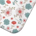 thumbnail image 5 of Pioneer Flower Floral Print Pattern Kitchen Dish Drying Mat 1 Pack, Ultra Absorbent Microfiber Drainer Mat, 16"x18", 5 of 6