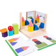 thumbnail image 2 of Creative Stacking Blocks Mirror Imaging Spatial Imagination Playful Learning, 2 of 6