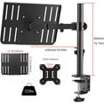 thumbnail image 3 of Support de Bureau pour Moniteur LED LCD Simple, Robuste, Entièrement Ajustable, pour / un Écran jusqu'à (MD), 3 of 8