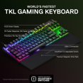thumbnail image 3 of Teclado Gamer Alámbrico SteelSeries Apex Pro 2023 TKL Inglés Reacondicionado Tipo A, 3 of 7