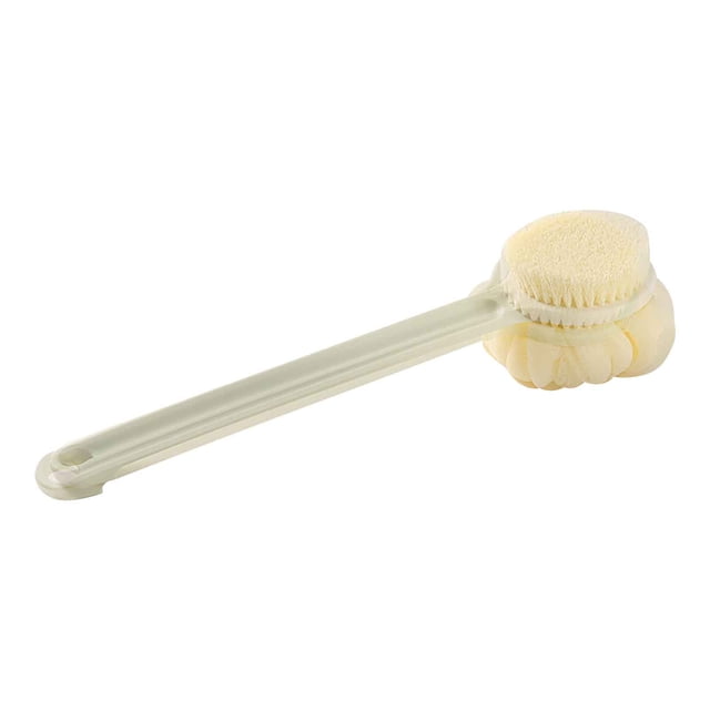 Cepillo de ducha de mango largo y cerdas suaves, cepillo de baño, cepillo para la espalda, cepillo limpiador de espalda para adultos