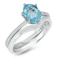 thumbnail image 2 of LaRaso & Co His Her Wedding Set TRIO Couples Wedding Engagement Rings Bands Set Him Her 7/8, 2 of 6