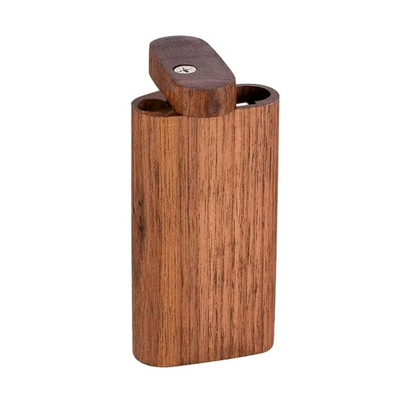 JWDX Storage Containers Clearance, Wood Vintage Box Case for Rolled Cigarrette and Joint Luxurious and Elegant Wooden Holder Gift for Men and Women