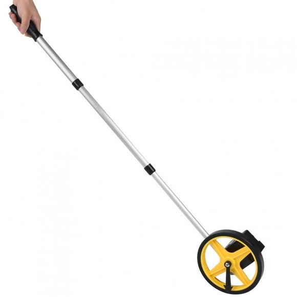 Filfeel Measuring Wheel, Distance Wheel, Portable For Surveyors Construction Workers