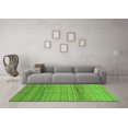thumbnail image 3 of Ahgly Company Indoor Rectangle Abstract Green Modern Area Rugs, 8' x 10', 3 of 4