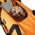 thumbnail image 3 of Pet Life H2ORLG Orange 360 Degrees Vista Folding Soft Crate - LG, 3 of 4