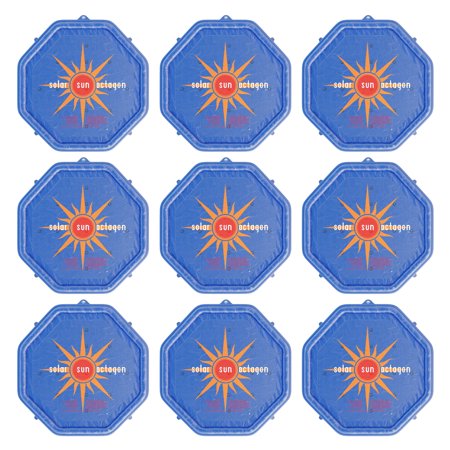 Solar Sun Octagon Sun Ring Solar Pool Blanket 9 pk