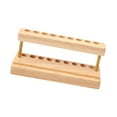 thumbnail image 4 of Portalápices, soporte de madera para brochas de maquillaje, ideal para el hogar, centro comercial y oficina., 4 of 9