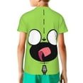 thumbnail image 2 of Invader Zim Kids T-Shirt 3d Printed Graphic T-Shirts Boys And Girls Short Sleeve Shirts For Youth Kids X-Small, 2 of 7