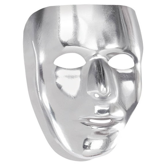Silver Full Face Mask