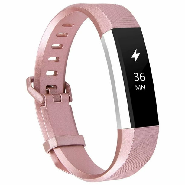 Integral Sky Jet POY Compatible Bands Replacement with ring adjuster for Fitbit Alta/Fitbit  Alta HR, Adjustable Sport Wristbands for Women Men(Rose Gold, Small) -  Walmart.com