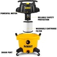thumbnail image 4 of Aspiradora para uso húmedo y seco DEWALT DXV09PZ, 34 L, 5 HP, 9 galones, para taller, 4 of 8