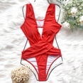 thumbnail image 5 of Daisy Swimsuit for Women Swimsuit for Women One Piece Trendy Bathing Suit for Women Cutout One Piece Swimsuits One Piece Swimsuit Plus Size, 5 of 6
