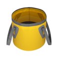 thumbnail image 2 of Greeniant 2021 nuevas bolsas de agua impermeables de 20L, cubo plegable de pesca, cubo portátil, contenedor de agua, bolsa de transporte de almacenamiento Pescar Amarillo Greeniant OD000665-02, 2 of 6