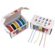 thumbnail image 1 of Cable Eléctrico Trenzado 22 Awg Cables De Cobre Estañado Calibre 22 Kit De Cables De Conexión Eléctrica De Silicona Flexible Od: 1,7 Mm 5 Colores 26,2 Pies/8 M Cada Kit De Cableado Para Bricolaje/Auto, 1 of 5