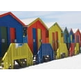 thumbnail image 2 of Dana Underdahl 32x24 Gallery Wrapped Canvas Wall Art Titled - Beach Cottages III, 2 of 4