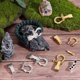 thumbnail image 4 of 8 juegos de cierres de pulsera de supervivencia con grilletes ajustables de 2 colores, cierres de grillete de ancla de metal, cierres de clip con grilletes en D para hacer pulseras y joyas DIY., 4 of 9