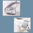 thumbnail image 3 of Cojín flotante para bañera de bebé y niños, alfombrilla de cojín, cómoda tumbona de secado , asiento de apoyo para , almohada de Blanco Hugo Almohadilla de soporte para asiento de baño, 3 of 8