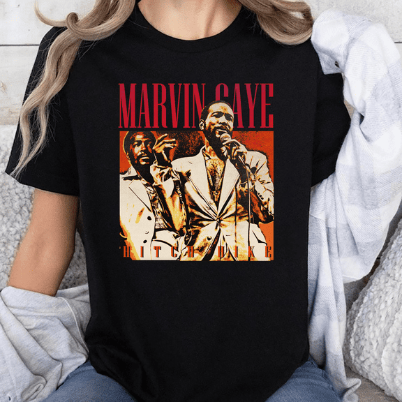 Unisex Marvin Gaye Graphic T-Shirt, Sizes S-5XL, Tbun