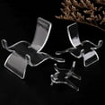 thumbnail image 3 of 10 Pcs Acrylic Triangle Display Holder, Clear Plastic Display Easel Stands for Mineral Agate Coral Small Collectibles Display Stand(10pcs L), 3 of 5