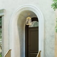 thumbnail image 6 of Livex Lighting  3-Light Outdoor Pendant Lantern, 20860 Satin Brass Brass Satin, 6 of 11