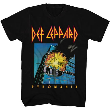 Def Leppard- Pyromania Cover Apparel T-Shirt - Black