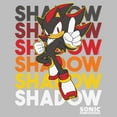 thumbnail image 2 of Mens Sonic the Hedgehog Shadow Stack Lightweight Hoodie, 2 of 4