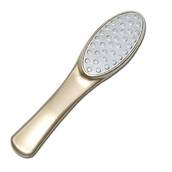 Pedicure Foot File - Callus Remover -Foot Rasp Foot Scrubber Professional Stainless Steel Callus File - champagne gold