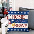 thumbnail image 1 of Independence Day Festive Decorative Pillowcase, 1 of 6